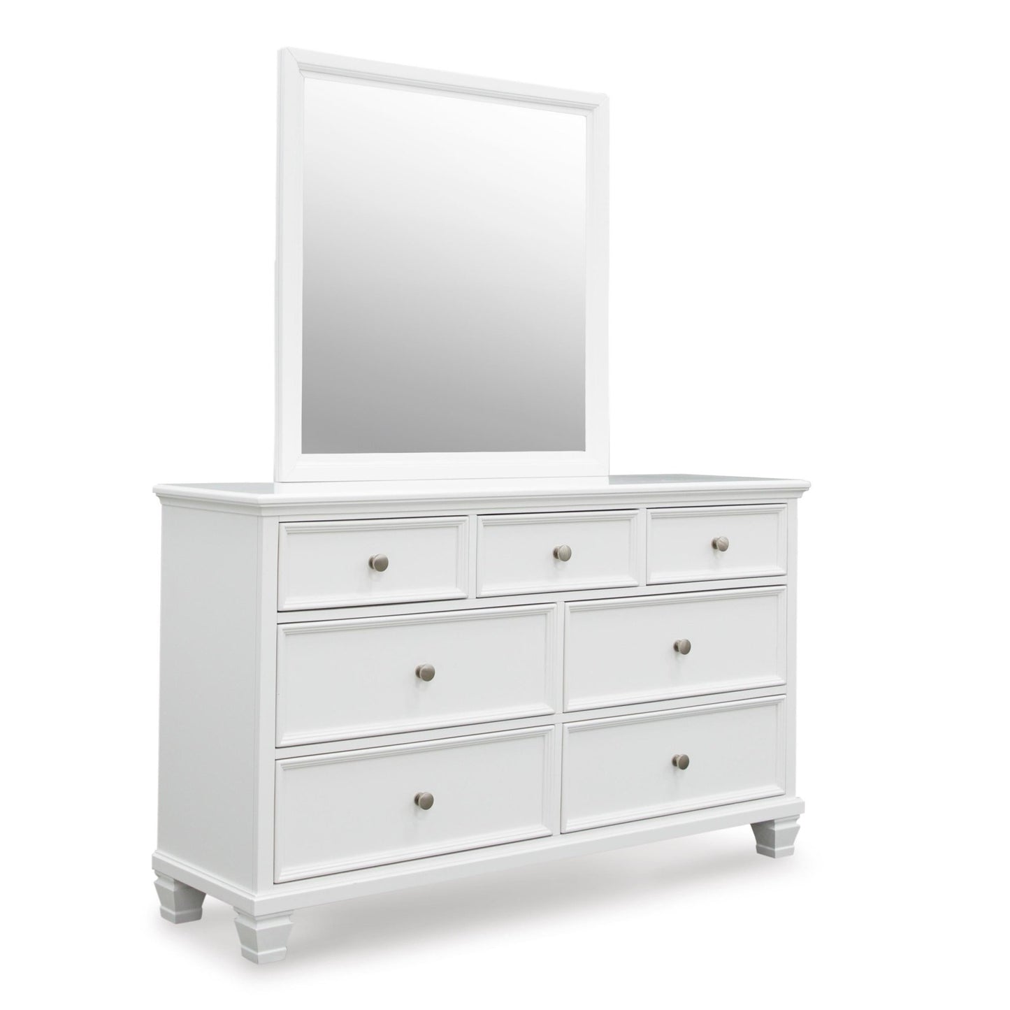 Signature Design by Ashley Fortman B680B18 7 pc King Panel Bedroom Set - American Furniture of Slidell