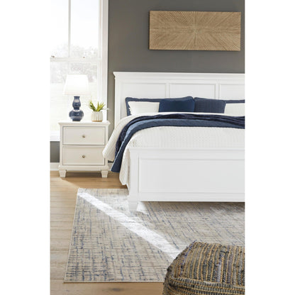 Signature Design by Ashley Fortman B680B2 Queen Panel Bed - American Furniture of Slidell