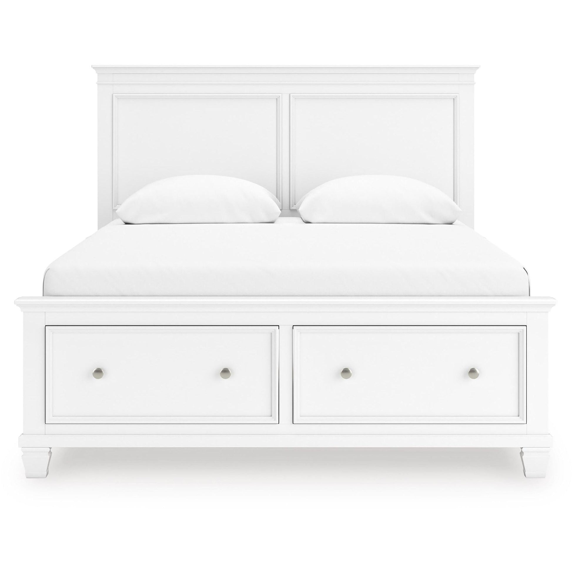 Signature Design by Ashley Fortman B680B20 Queen Panel Storage Bed - American Furniture of Slidell