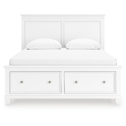 Signature Design by Ashley Fortman B680B20 Queen Panel Storage Bed - American Furniture of Slidell
