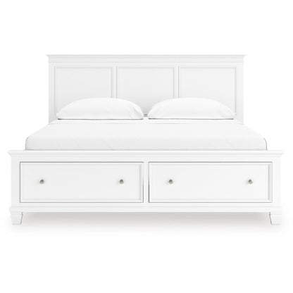 Signature Design by Ashley Fortman B680B22 King Panel Storage Bed - American Furniture of Slidell