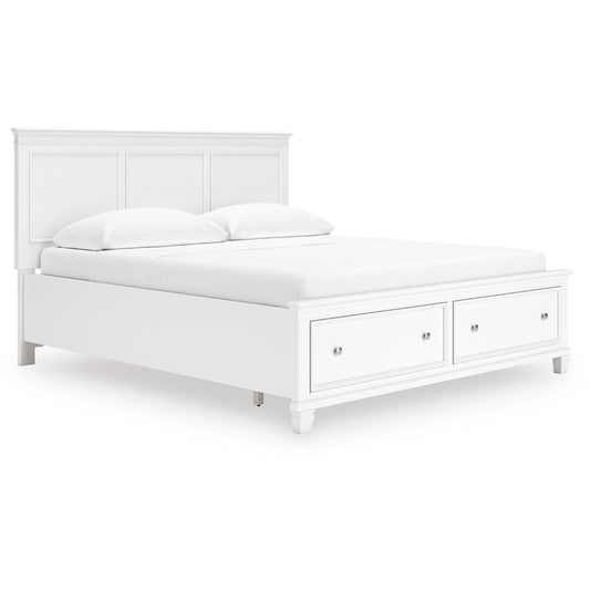 Signature Design by Ashley Fortman B680B22 King Panel Storage Bed - American Furniture of Slidell