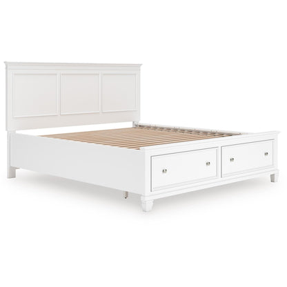 Signature Design by Ashley Fortman B680B22 King Panel Storage Bed - American Furniture of Slidell