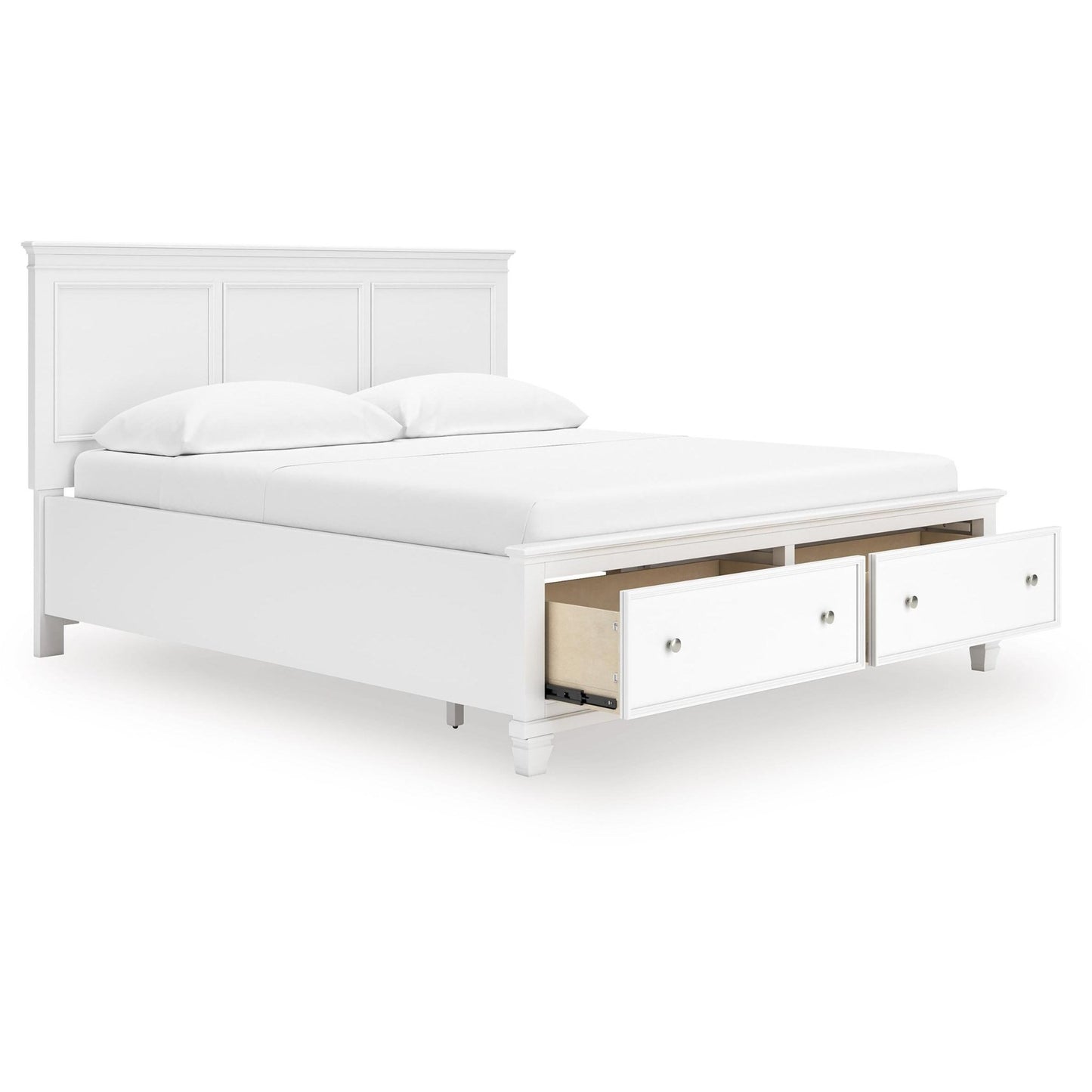 Signature Design by Ashley Fortman B680B23 California King Panel Storage Bed - American Furniture of Slidell
