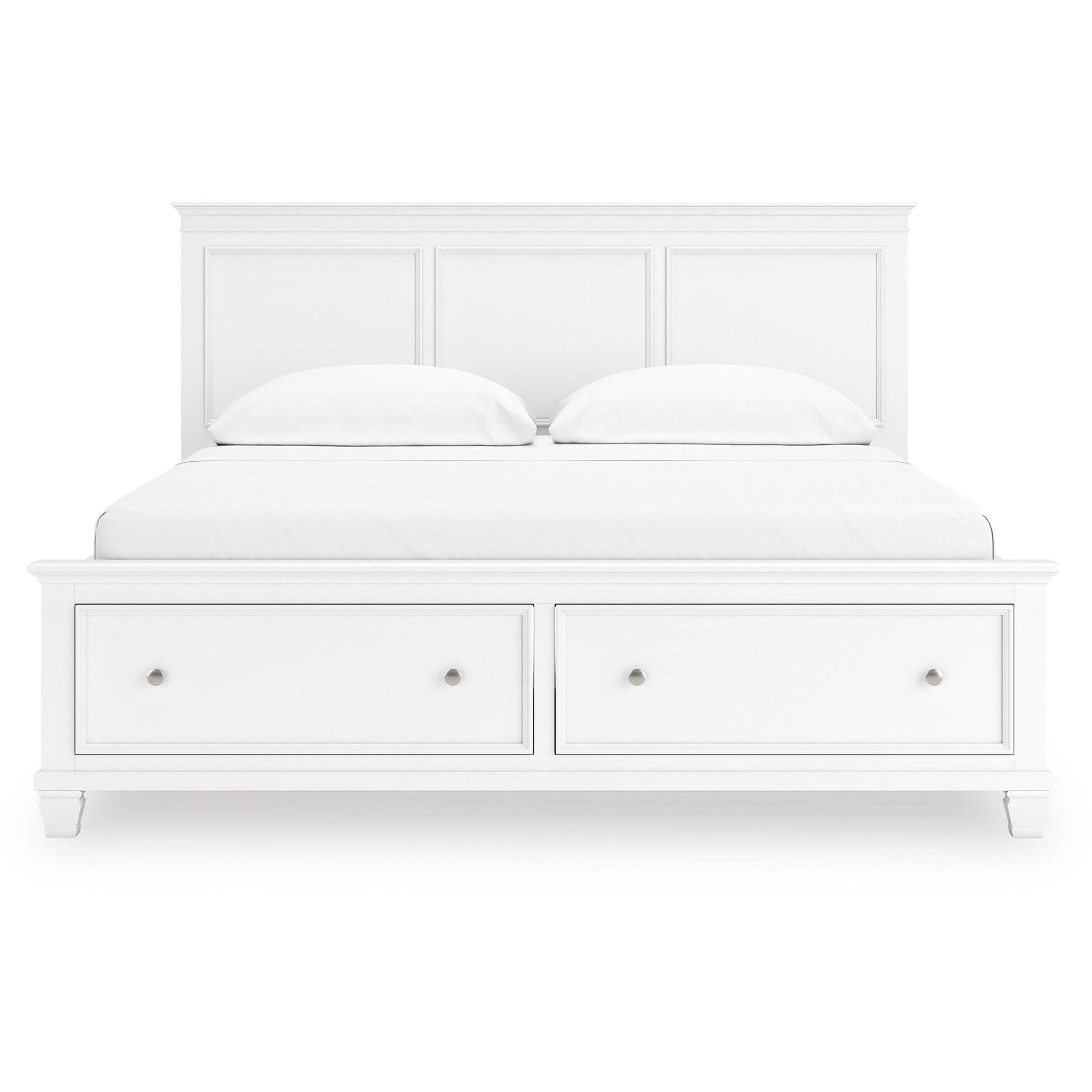 Signature Design by Ashley Fortman B680B23 California King Panel Storage Bed - American Furniture of Slidell