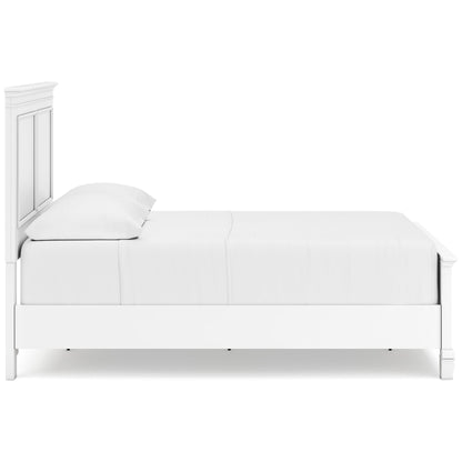 Signature Design by Ashley Fortman B680B8 Full Panel Bed - American Furniture of Slidell