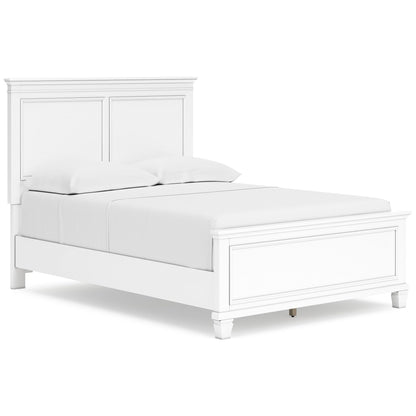 Signature Design by Ashley Fortman B680B8 Full Panel Bed - American Furniture of Slidell