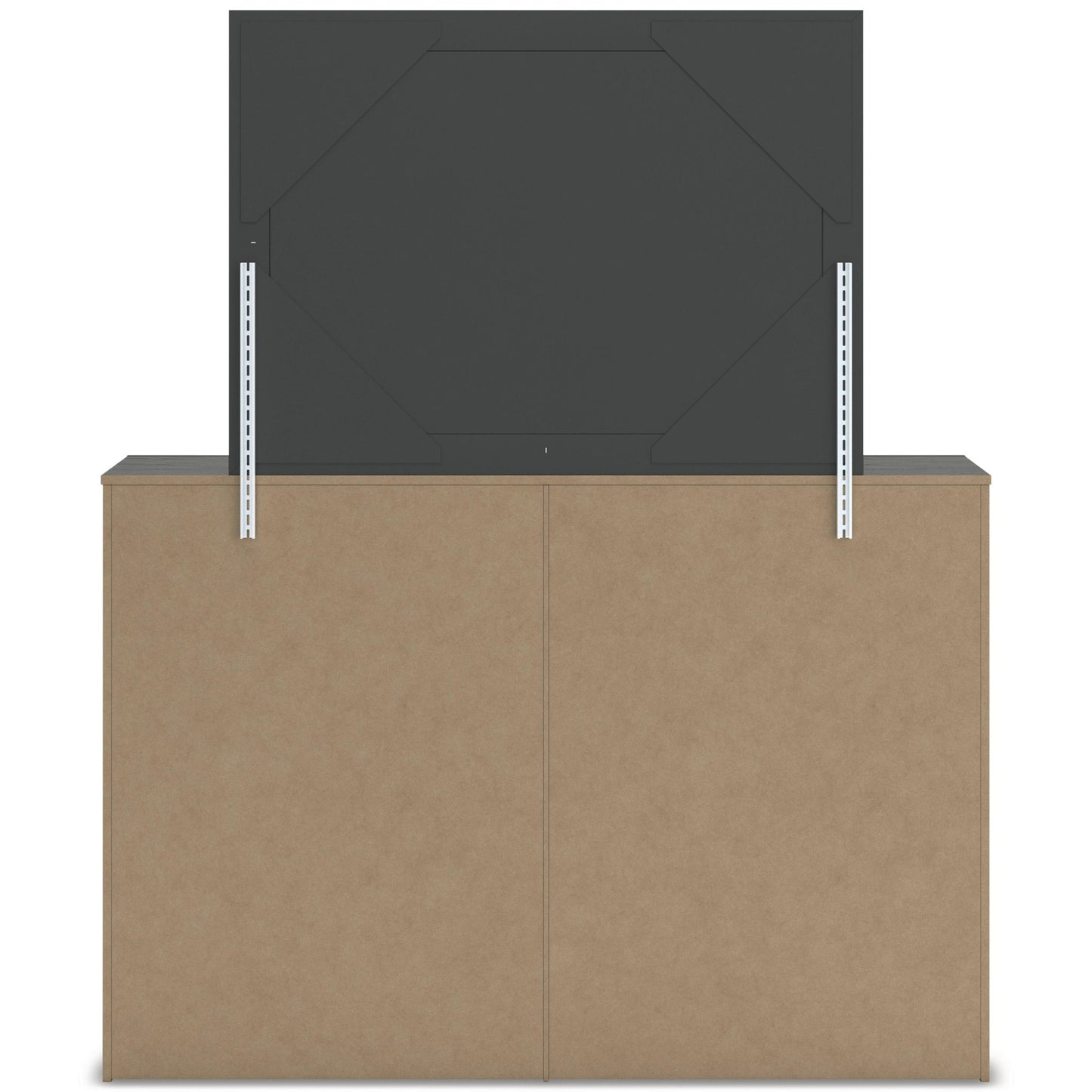Signature Design by Ashley Fraluna PCB3370B1 Dresser and Mirror - American Furniture of Slidell