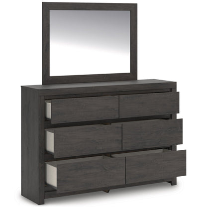 Signature Design by Ashley Fraluna PCB3370B1 Dresser and Mirror - American Furniture of Slidell