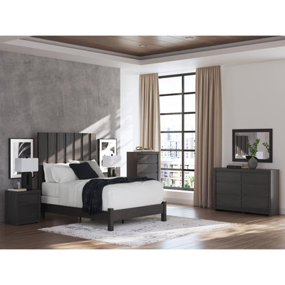 Signature Design by Ashley Fraluna PCB3370B2 Queen Panel Bed - American Furniture of Slidell