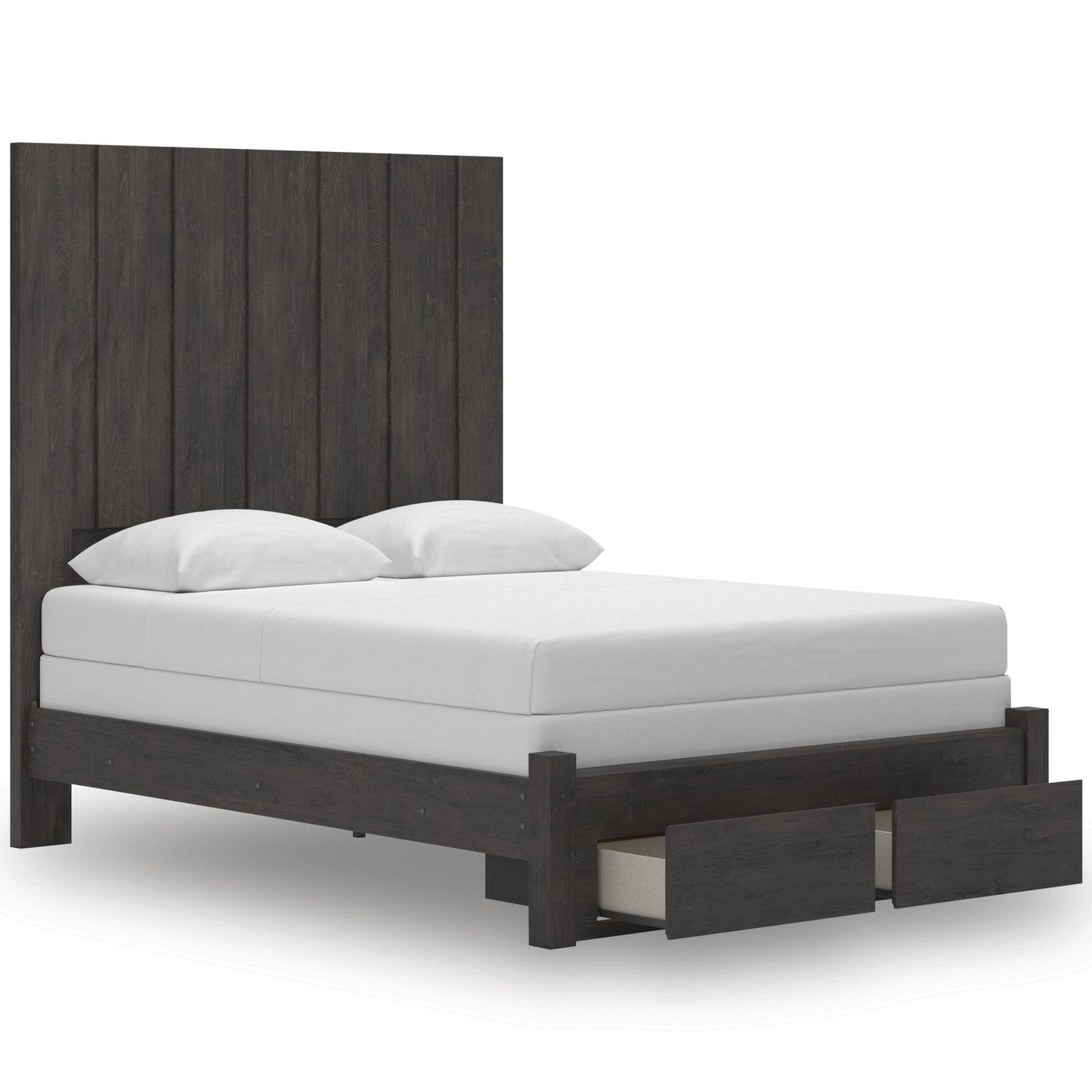 Signature Design by Ashley Fraluna PCB3370B4 Queen Panel Storage Bed - American Furniture of Slidell