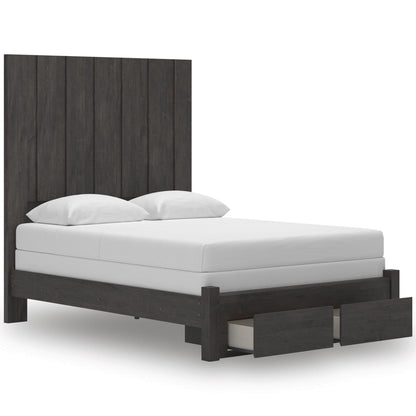Signature Design by Ashley Fraluna PCB3370B4 Queen Panel Storage Bed - American Furniture of Slidell