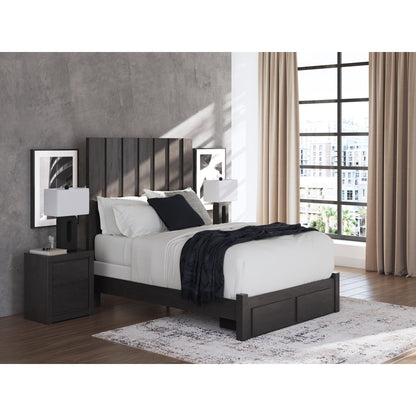 Signature Design by Ashley Fraluna PCB3370B4 Queen Panel Storage Bed - American Furniture of Slidell