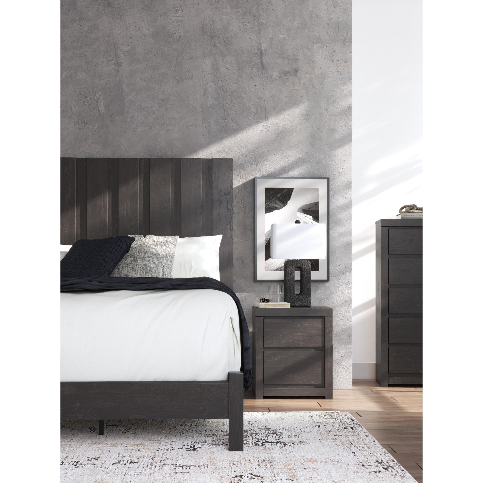 Signature Design by Ashley Fraluna PCB3370B8 King Panel Bed - American Furniture of Slidell