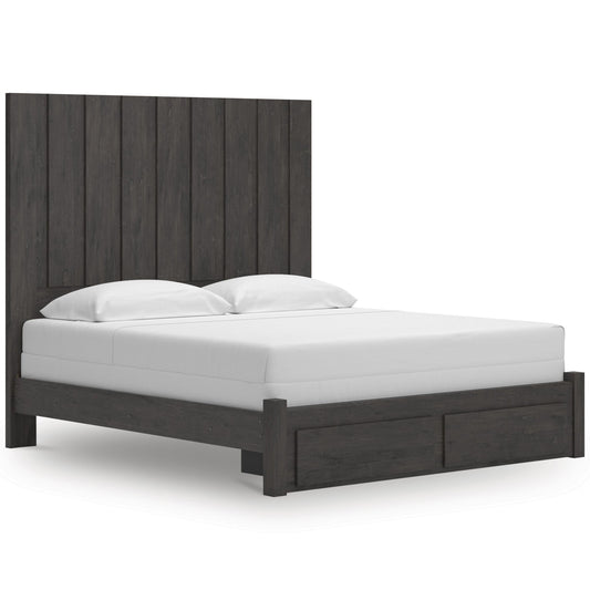 Signature Design by Ashley Fraluna PCB3370B9 King Panel Storage Bed - American Furniture of Slidell