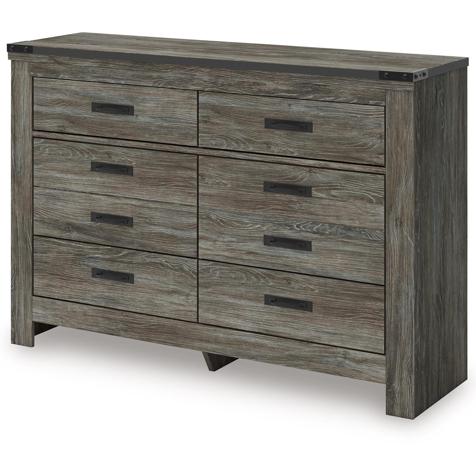 Signature Design by Ashley Frandern B4480 - 21 Six Drawer Dresser - American Furniture of Slidell