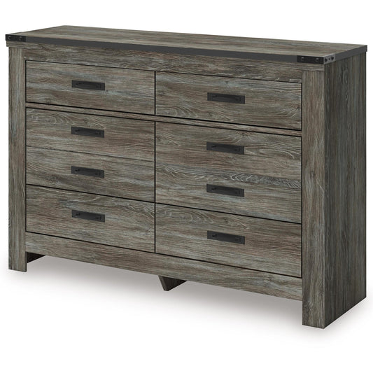 Signature Design by Ashley Frandern B4480 - 21 Six Drawer Dresser - American Furniture of Slidell