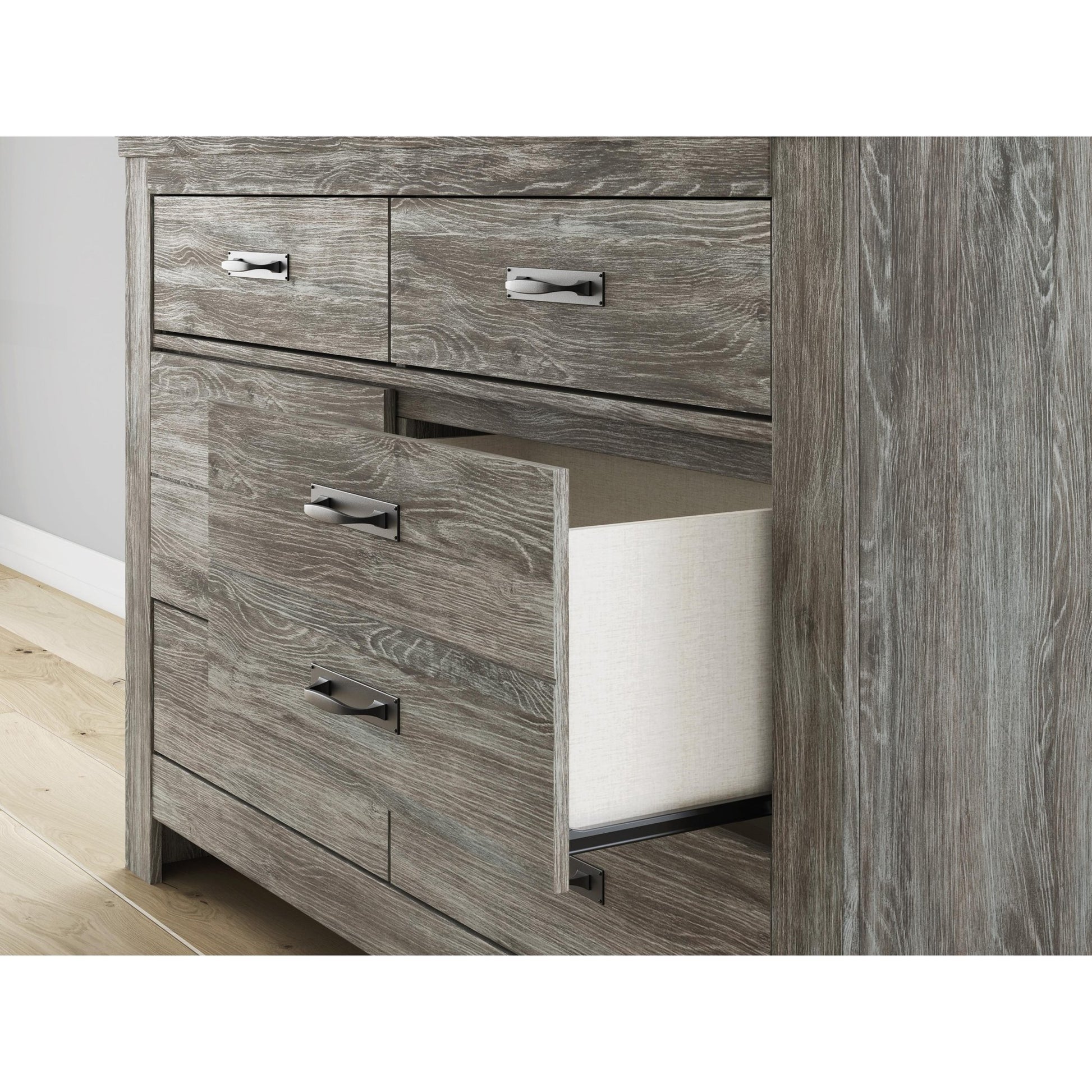 Signature Design by Ashley Frandern B4480 - 21 Six Drawer Dresser - American Furniture of Slidell