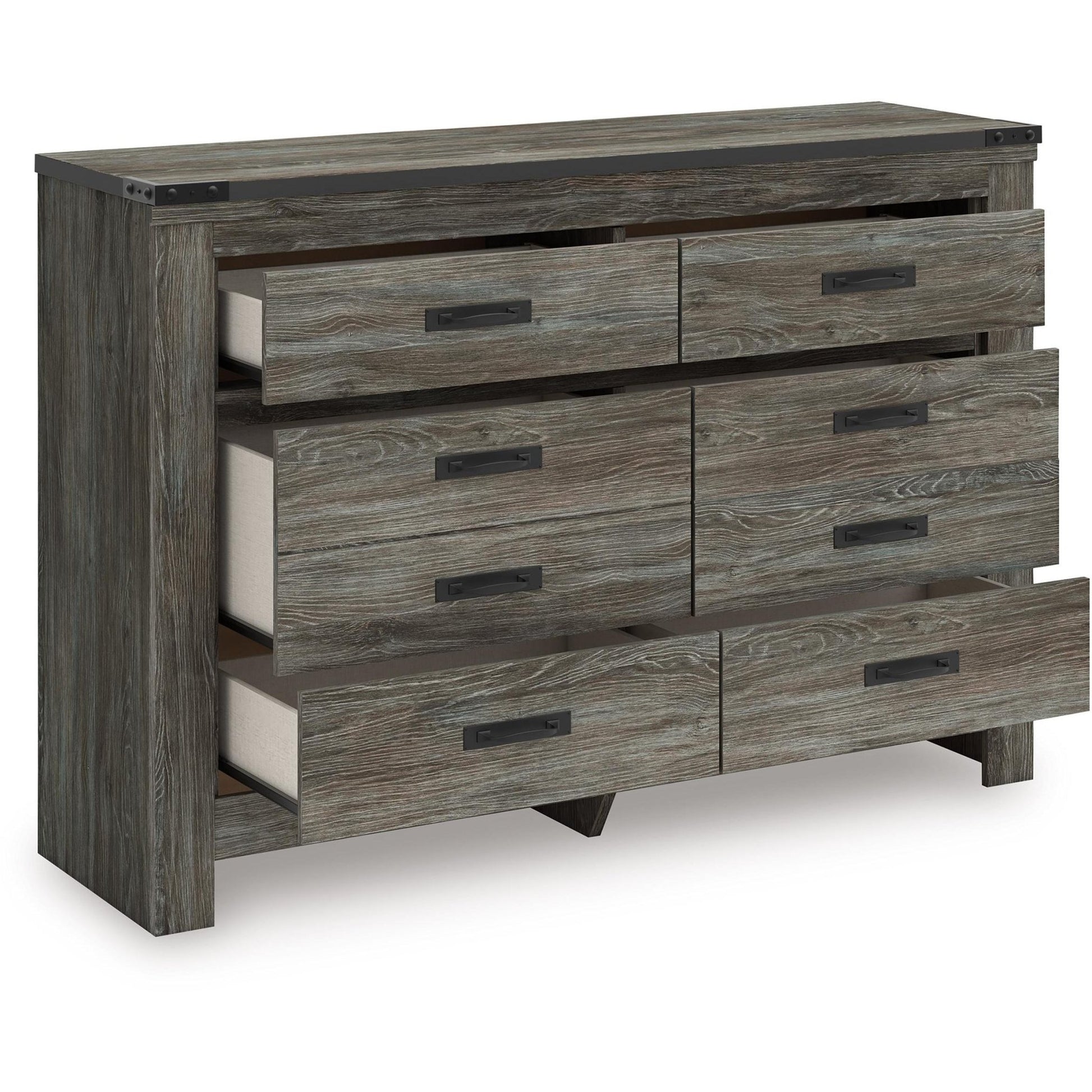 Signature Design by Ashley Frandern B4480 - 21 Six Drawer Dresser - American Furniture of Slidell