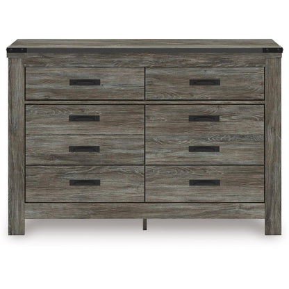 Signature Design by Ashley Frandern B4480 - 21 Six Drawer Dresser - American Furniture of Slidell
