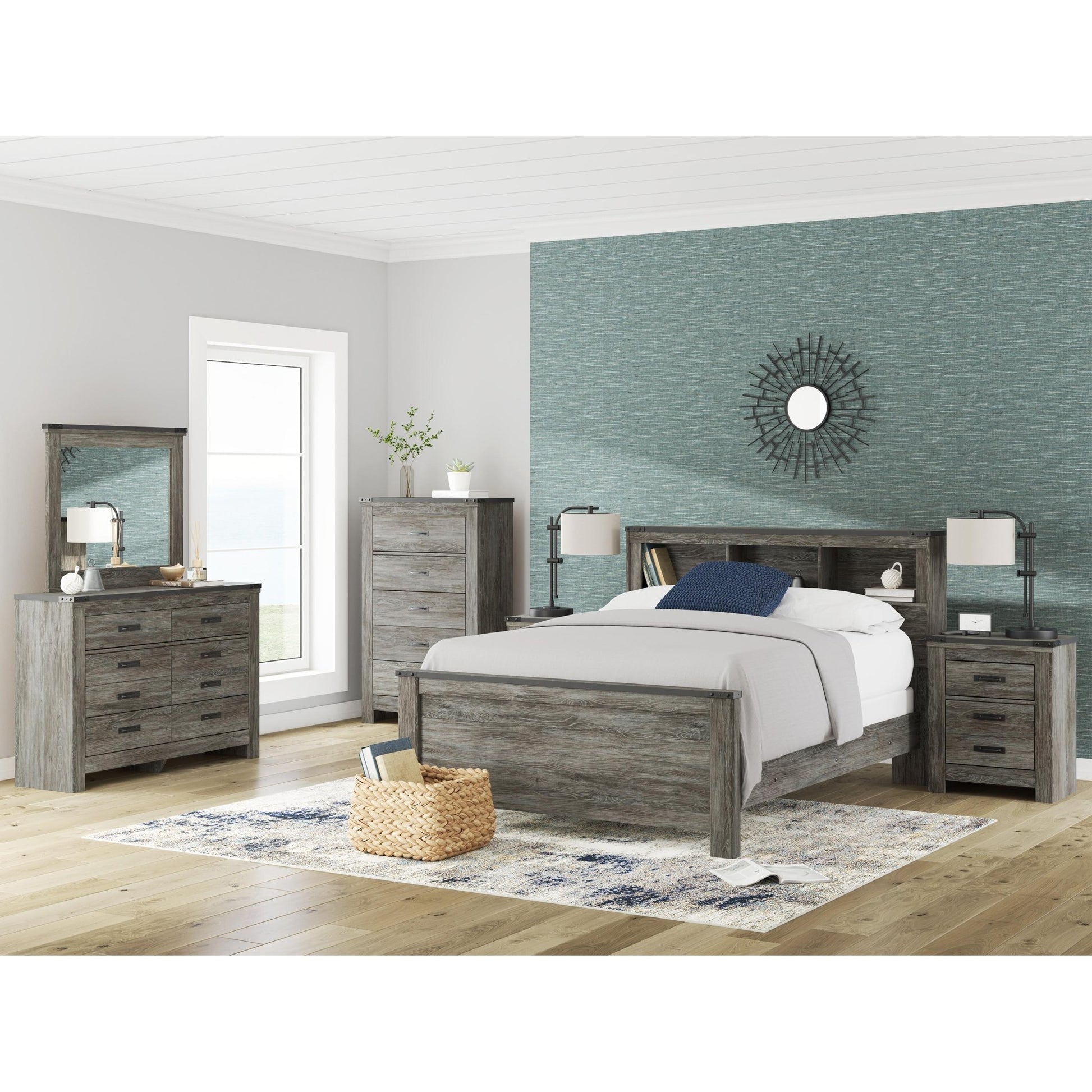 Signature Design by Ashley Frandern B4480 - 26 Bedroom Mirror - American Furniture of Slidell