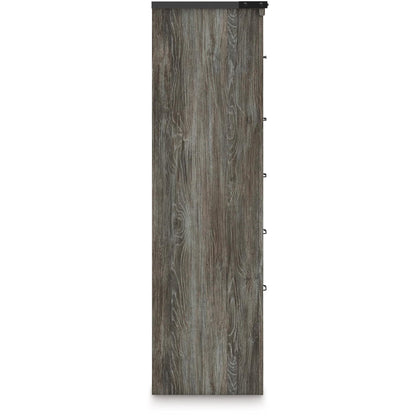 Signature Design by Ashley Frandern B4480 - 46 Five Drawer Chest - American Furniture of Slidell