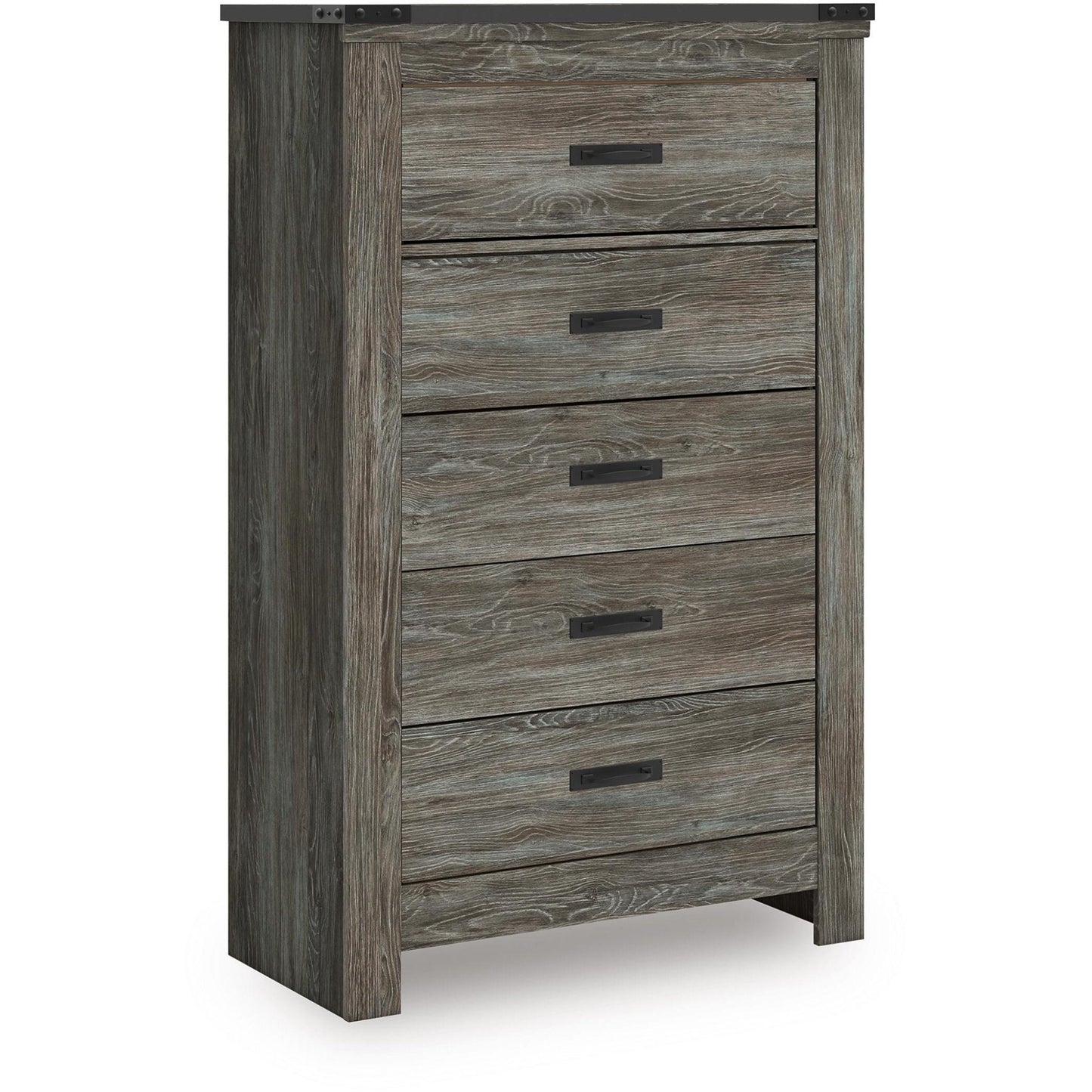 Signature Design by Ashley Frandern B4480 - 46 Five Drawer Chest - American Furniture of Slidell