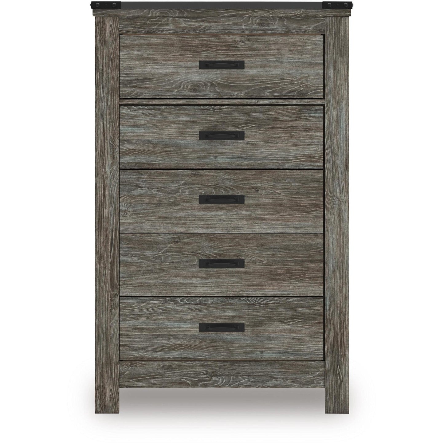 Signature Design by Ashley Frandern B4480 - 46 Five Drawer Chest - American Furniture of Slidell