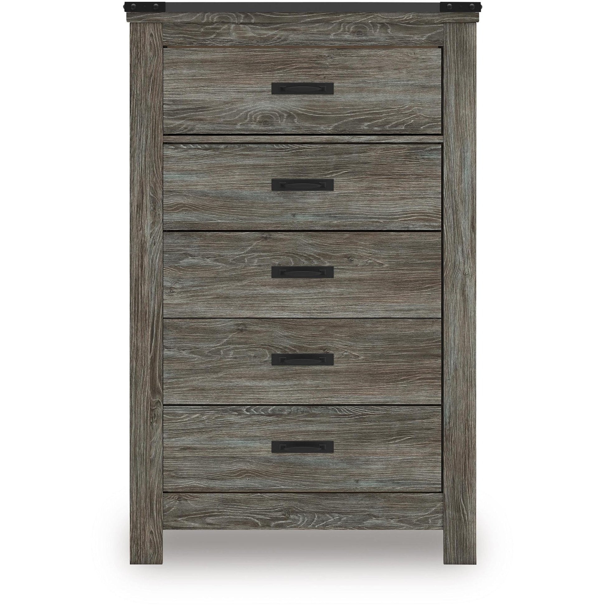 Signature Design by Ashley Frandern B4480 - 46 Five Drawer Chest - American Furniture of Slidell