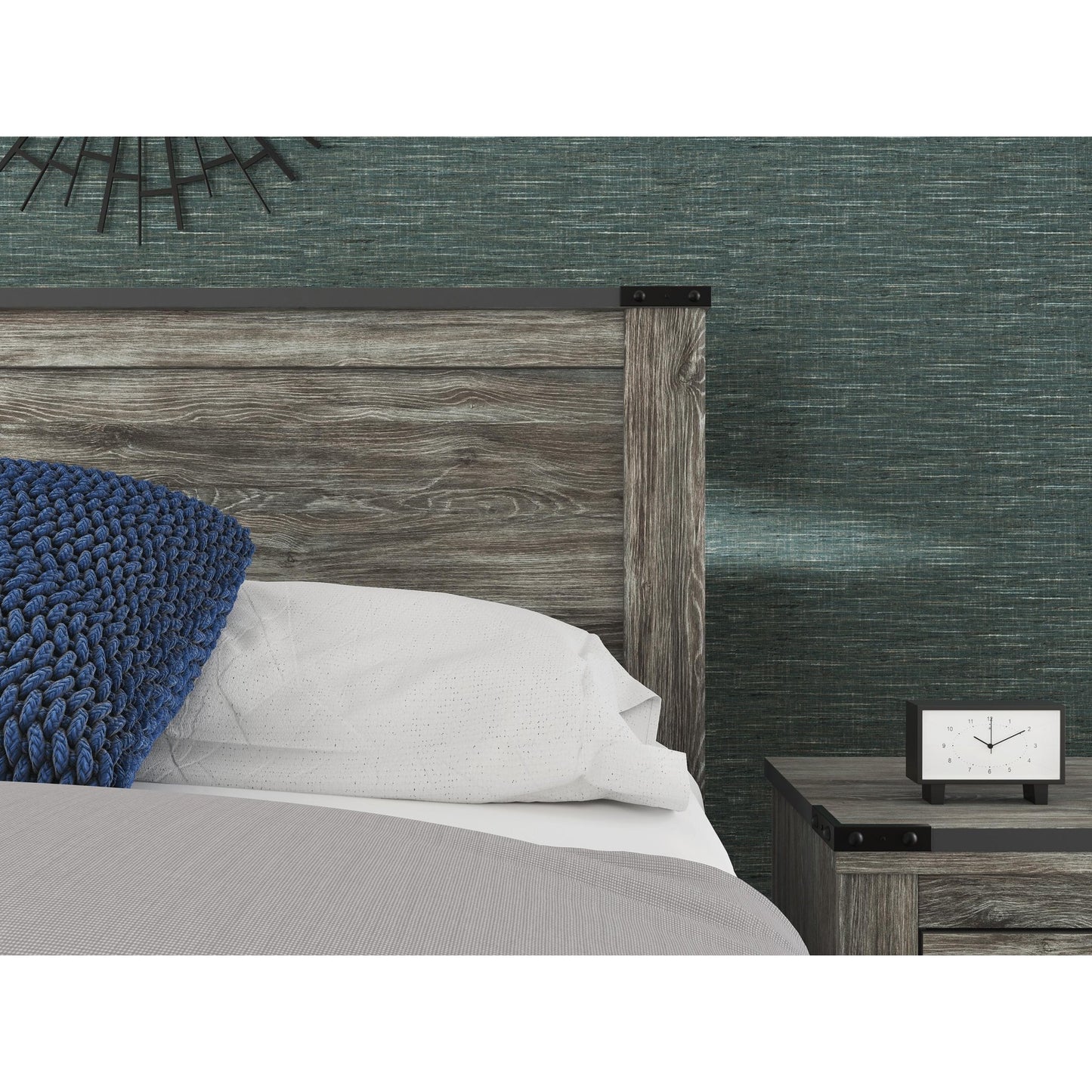 Signature Design by Ashley Frandern B4480 - 57 Queen Panel Headboard - American Furniture of Slidell