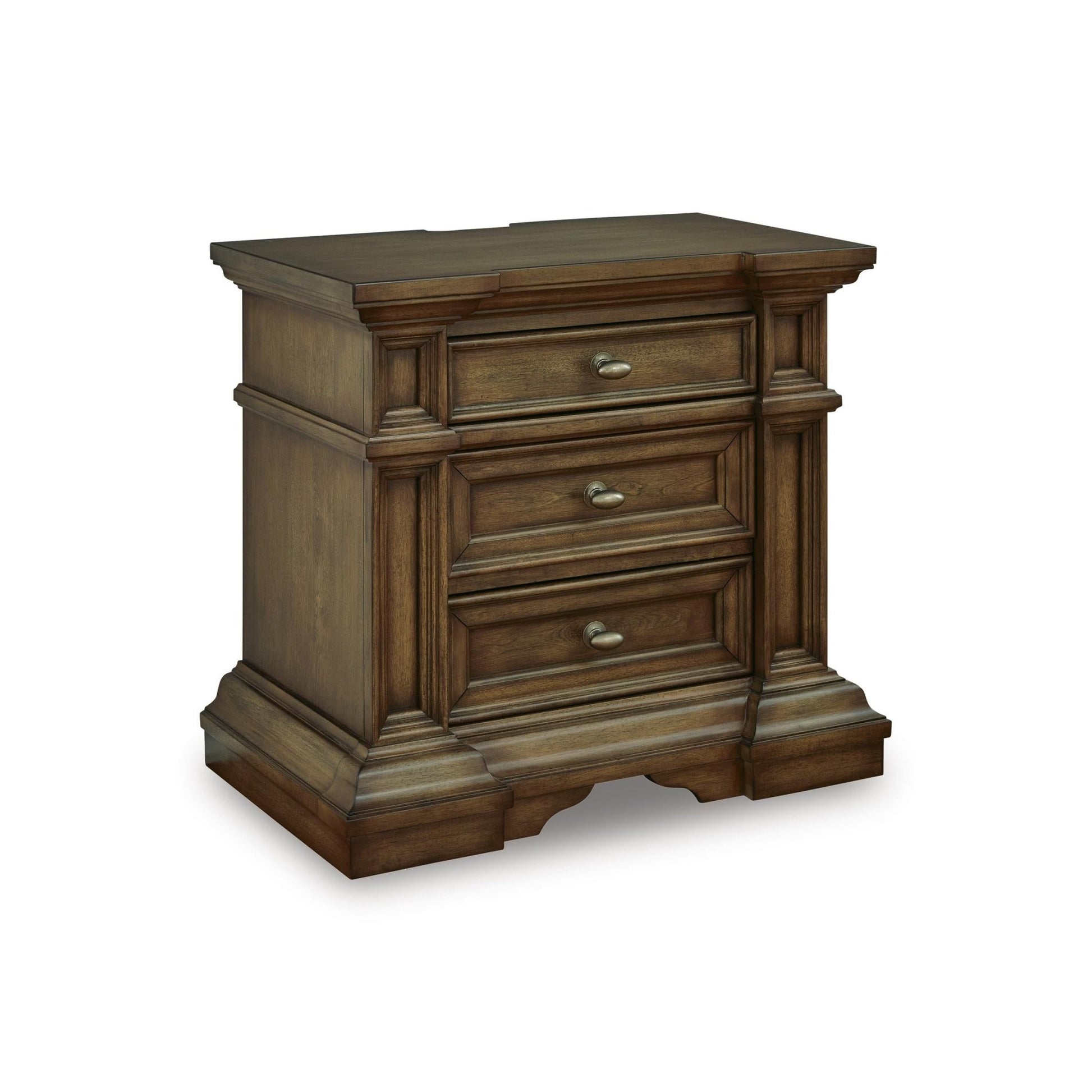 Signature Design by Ashley Frantanna PCB949 - 93 Three Drawer Night Stand - American Furniture of Slidell