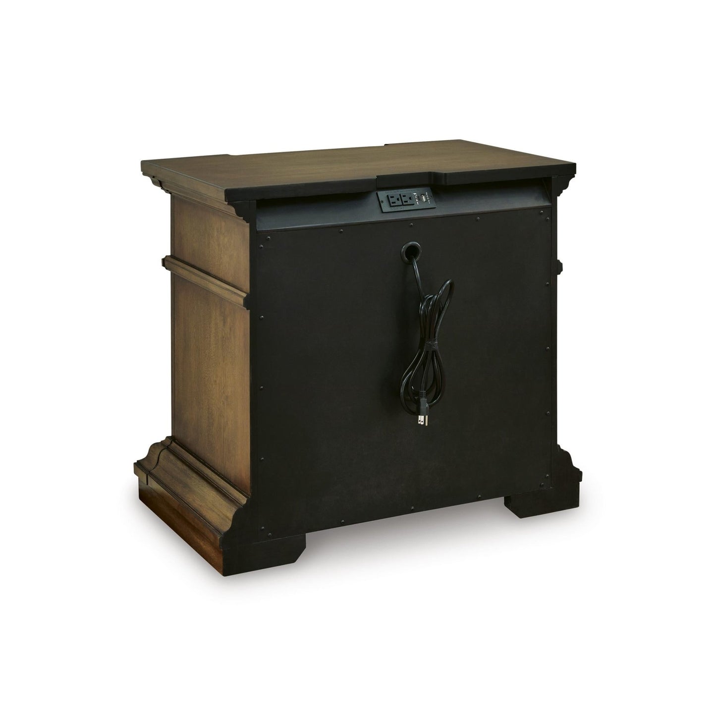 Signature Design by Ashley Frantanna PCB949 - 93 Three Drawer Night Stand - American Furniture of Slidell