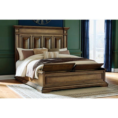 Signature Design by Ashley Frantanna PCB949B9 California King Panel Storage Bed - American Furniture of Slidell