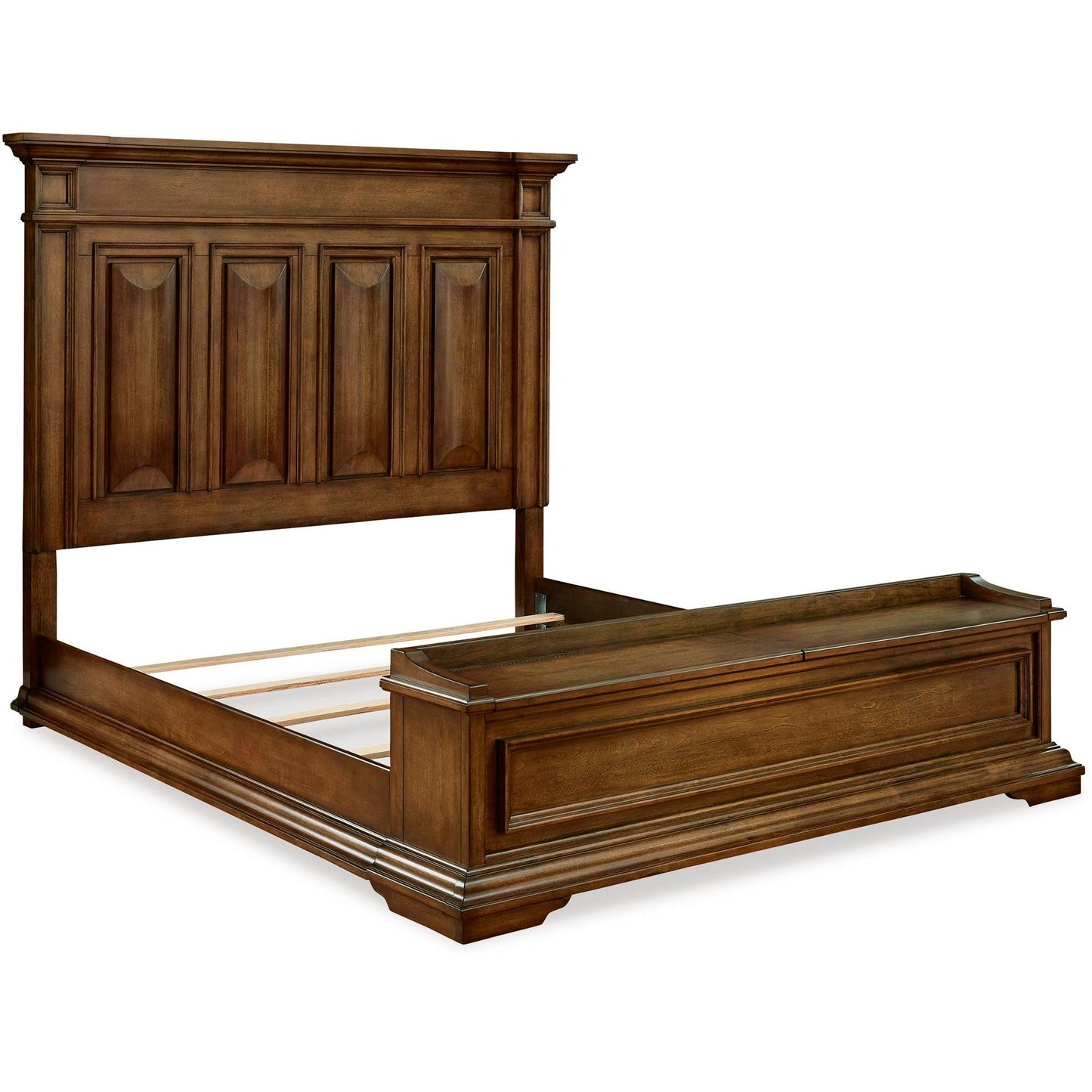 Signature Design by Ashley Frantanna PCB949B9 California King Panel Storage Bed - American Furniture of Slidell