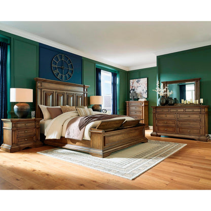 Signature Design by Ashley Frantanna PCB949B9 California King Panel Storage Bed - American Furniture of Slidell