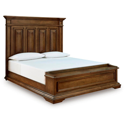 Signature Design by Ashley Frantanna PCB949B9 California King Panel Storage Bed - American Furniture of Slidell