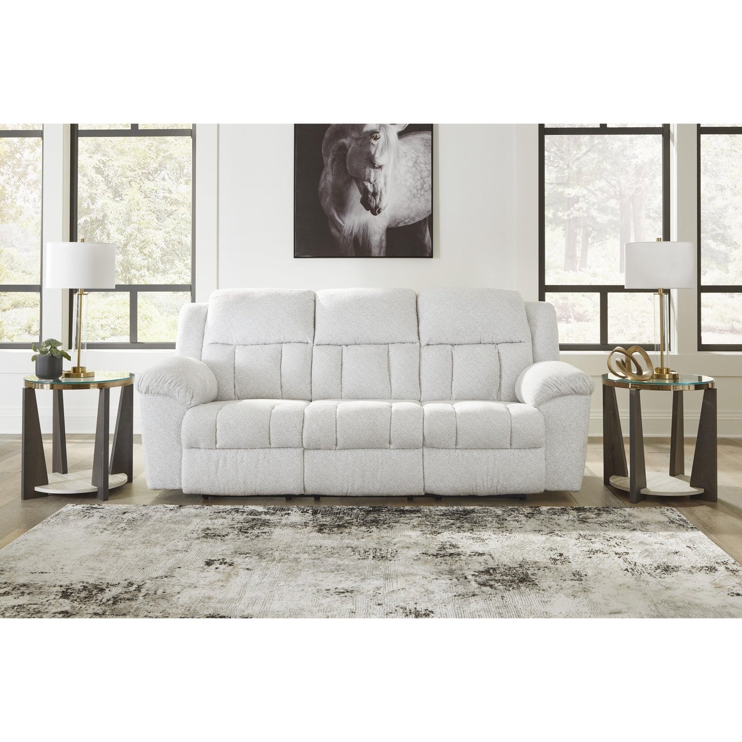 Signature Design by Ashley Frohn 3740588C Reclining Sofa - American Furniture of Slidell