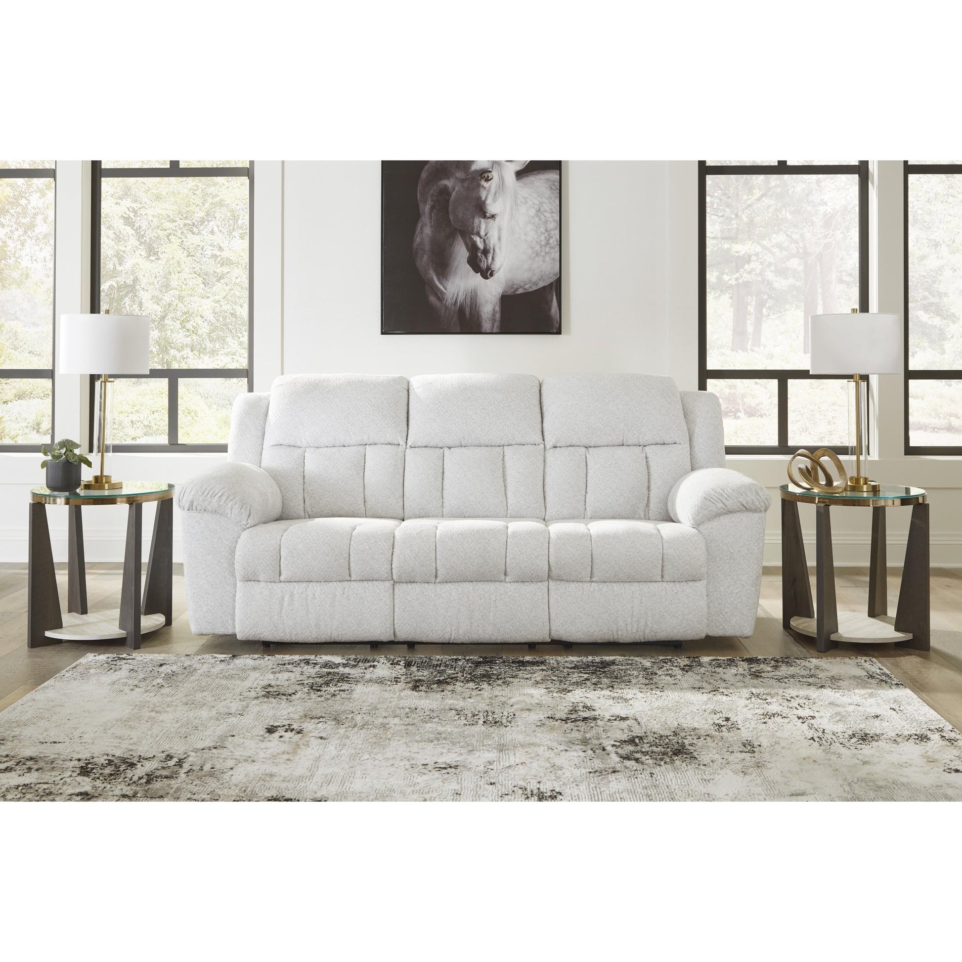 Signature Design by Ashley Frohn 3740588C Reclining Sofa - American Furniture of Slidell