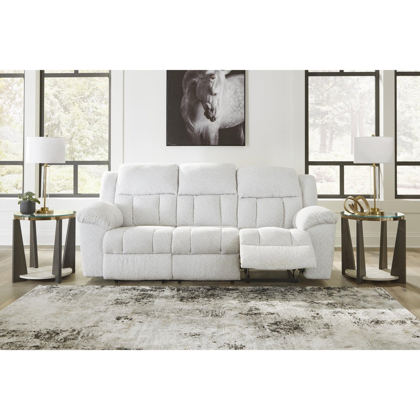 Signature Design by Ashley Frohn 3740588C Reclining Sofa - American Furniture of Slidell