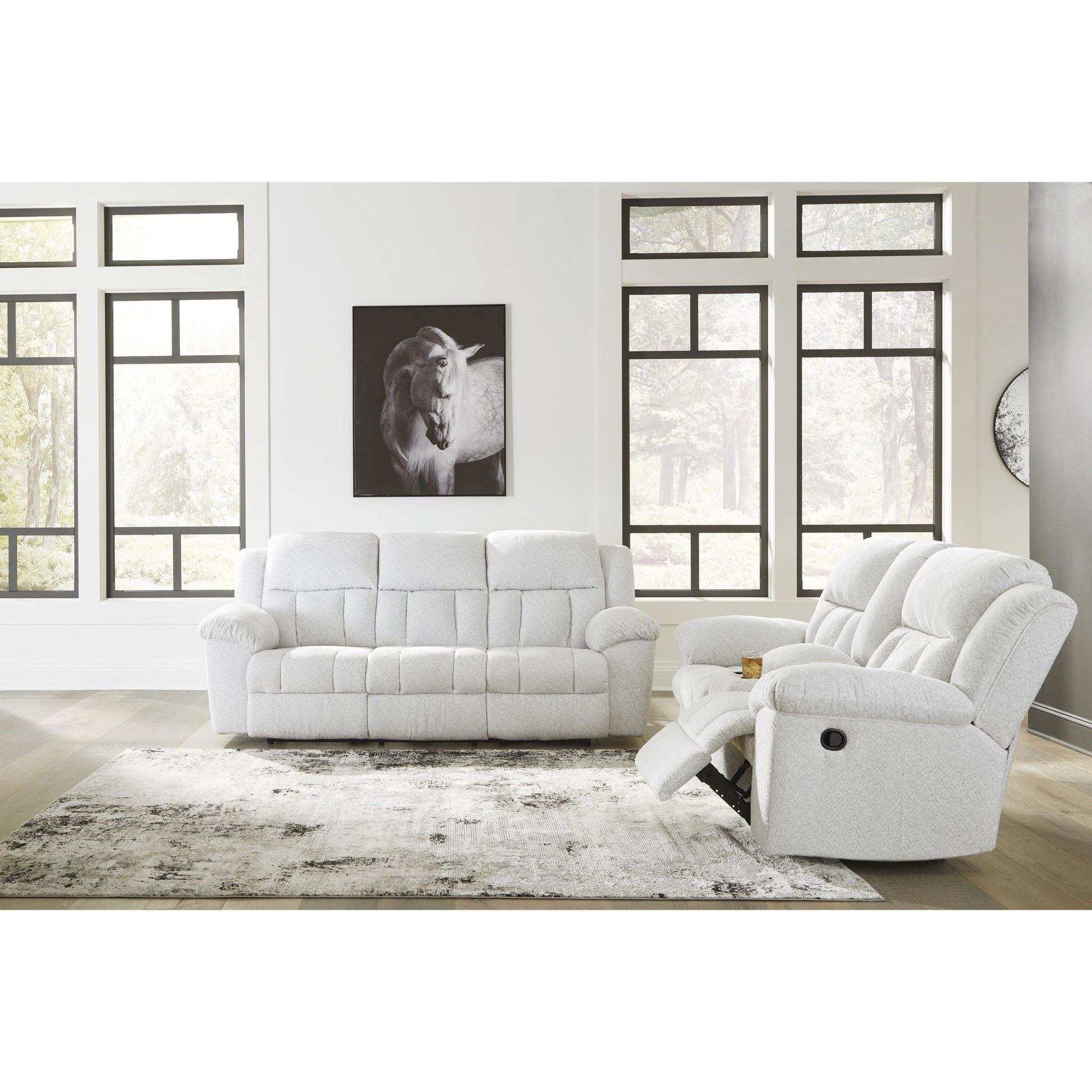 Signature Design by Ashley Frohn 3740588C Reclining Sofa - American Furniture of Slidell