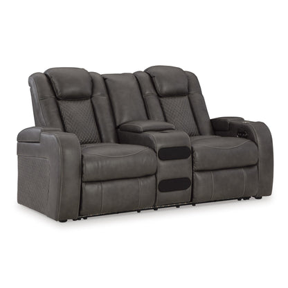 Signature Design by Ashley Fyne - Dyme 36602U2 3 pc Power Reclining Living Room Set - American Furniture of Slidell
