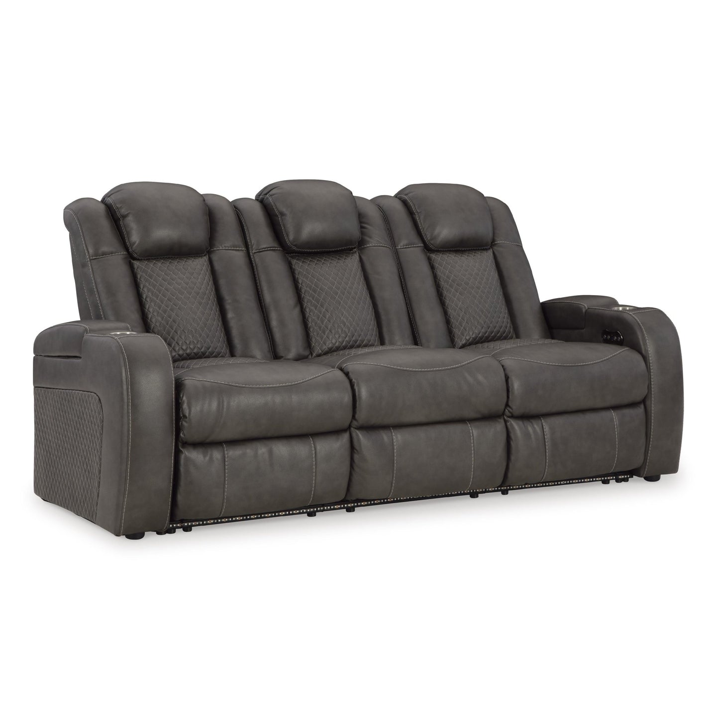 Signature Design by Ashley Fyne - Dyme 36602U2 3 pc Power Reclining Living Room Set - American Furniture of Slidell
