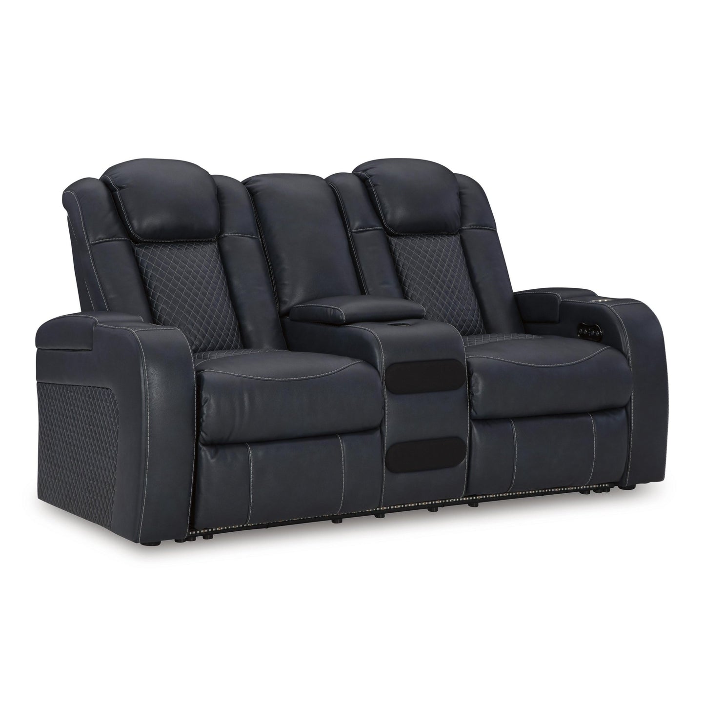 Signature Design by Ashley Fyne - Dyme 36603U2 3 pc Power Reclining Living Room Set - American Furniture of Slidell