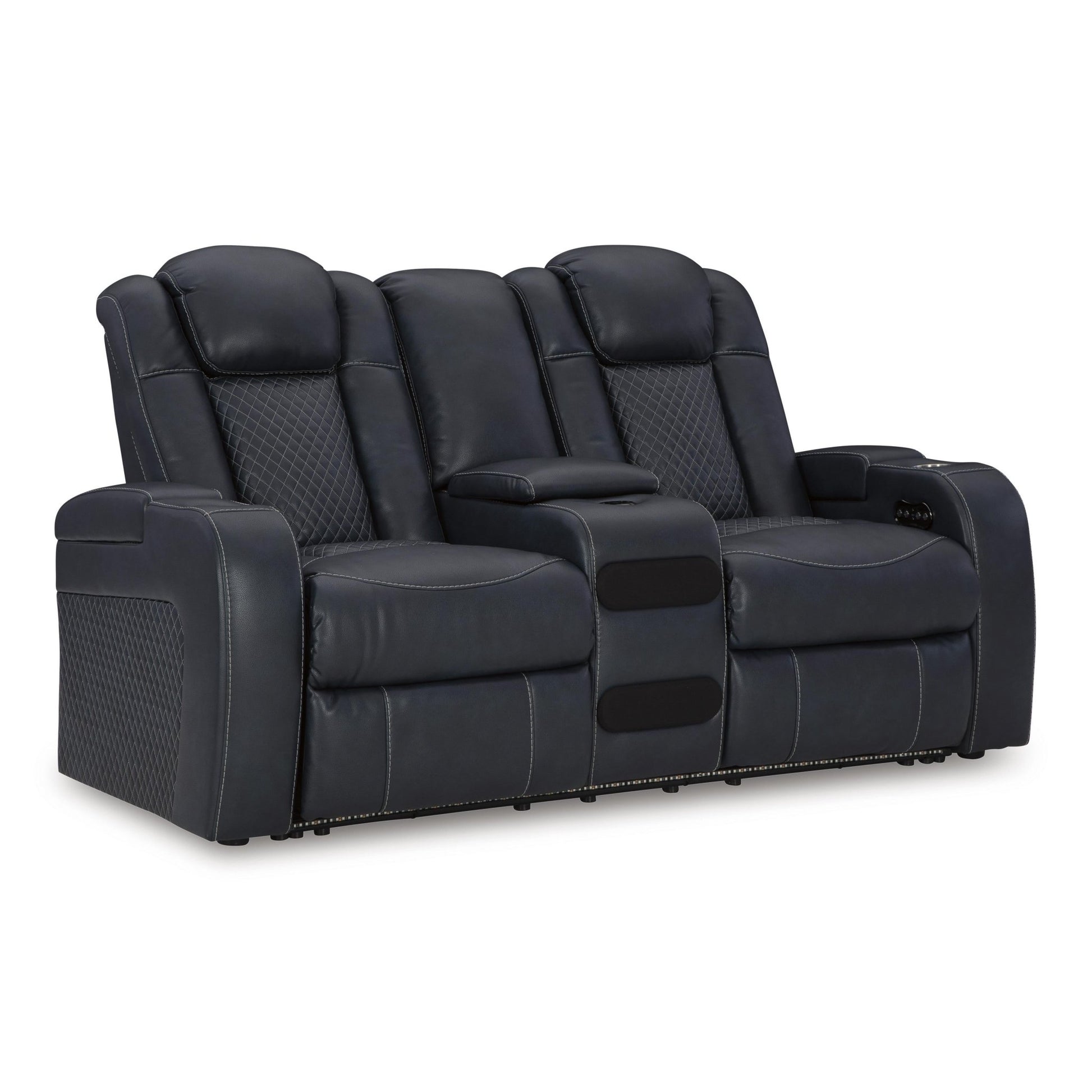 Signature Design by Ashley Fyne - Dyme 36603U2 3 pc Power Reclining Living Room Set - American Furniture of Slidell