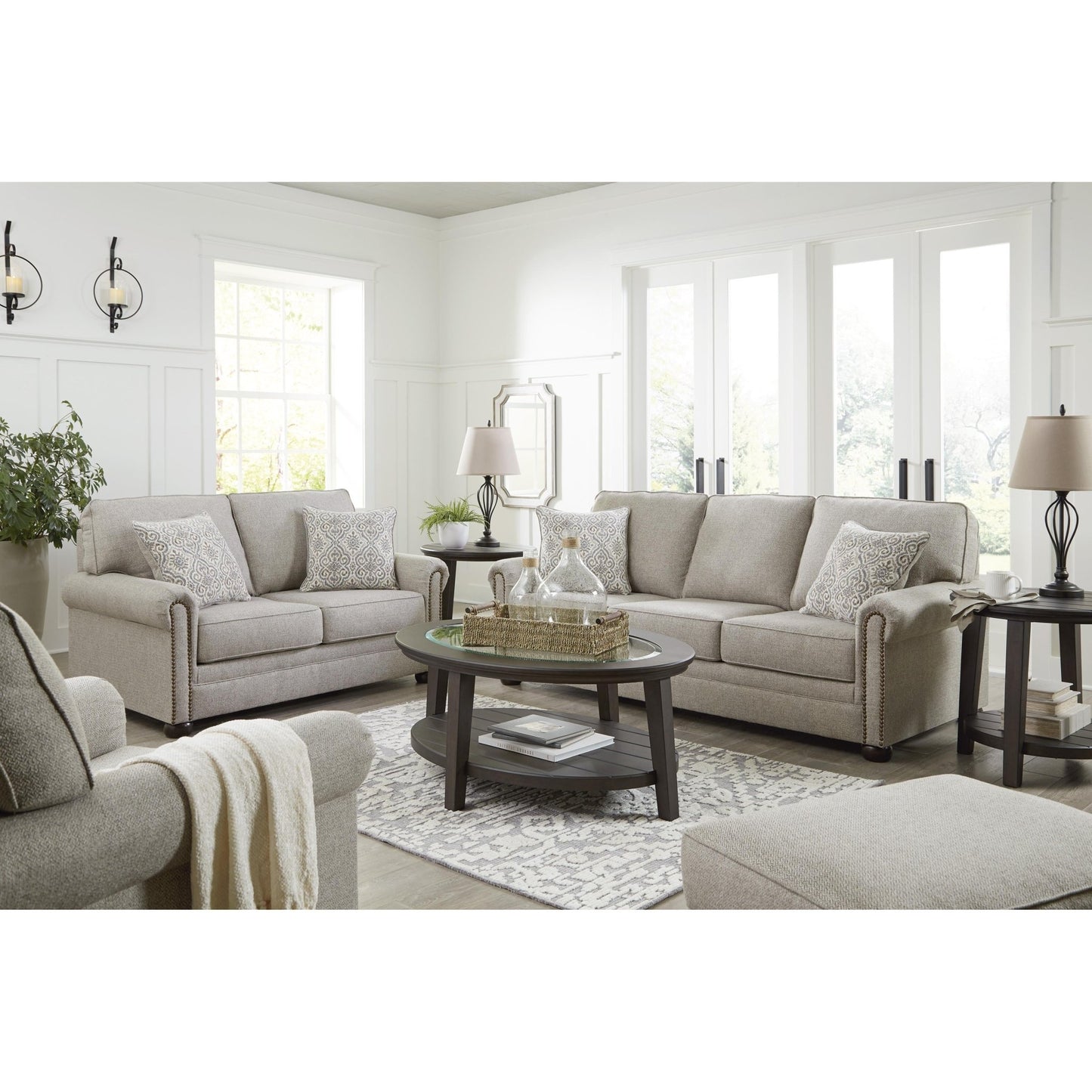 Signature Design by Ashley Gaelon 3730714 Ottoman - American Furniture of Slidell