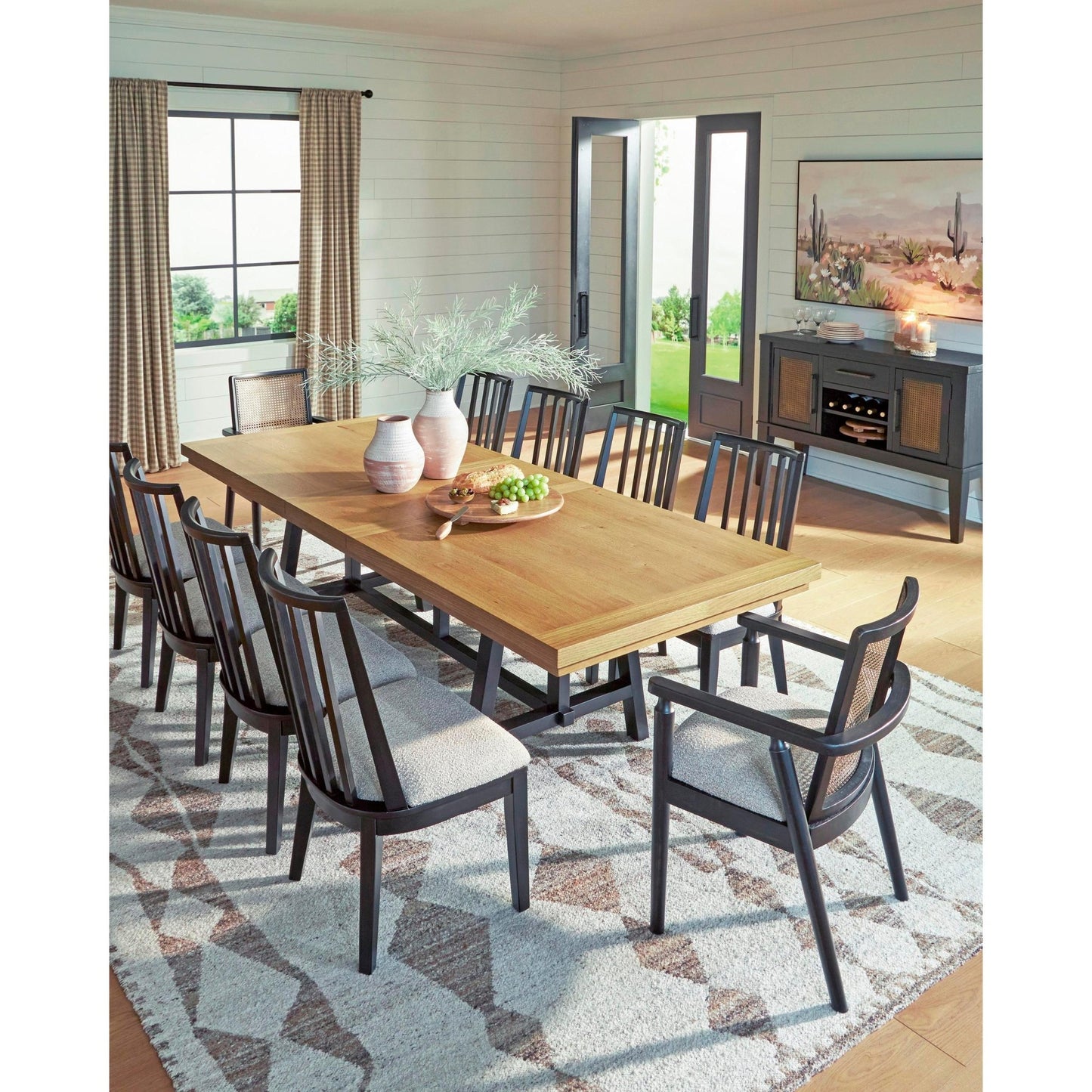 Signature Design by Ashley Galliden D841 - 55 Rectangular Dining Room Extension Table - American Furniture of Slidell