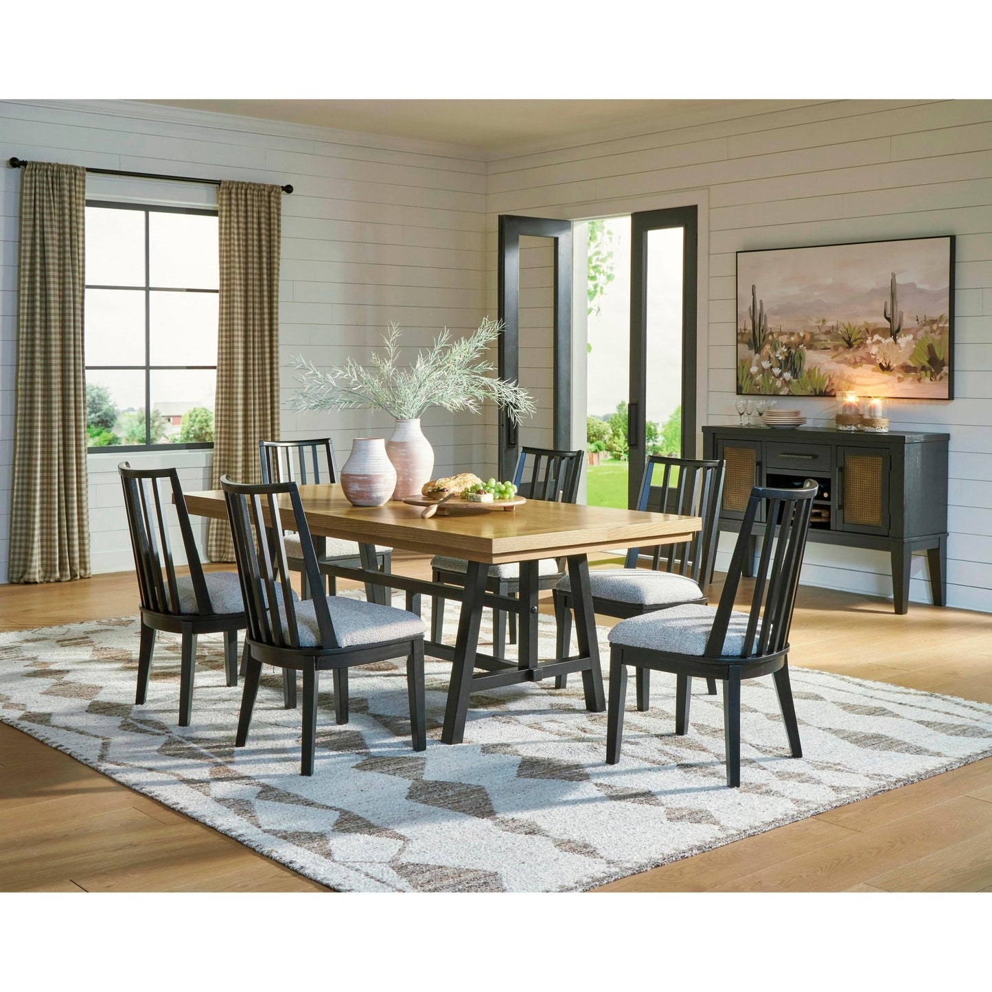 Signature Design by Ashley Galliden D841 - 55 Rectangular Dining Room Extension Table - American Furniture of Slidell