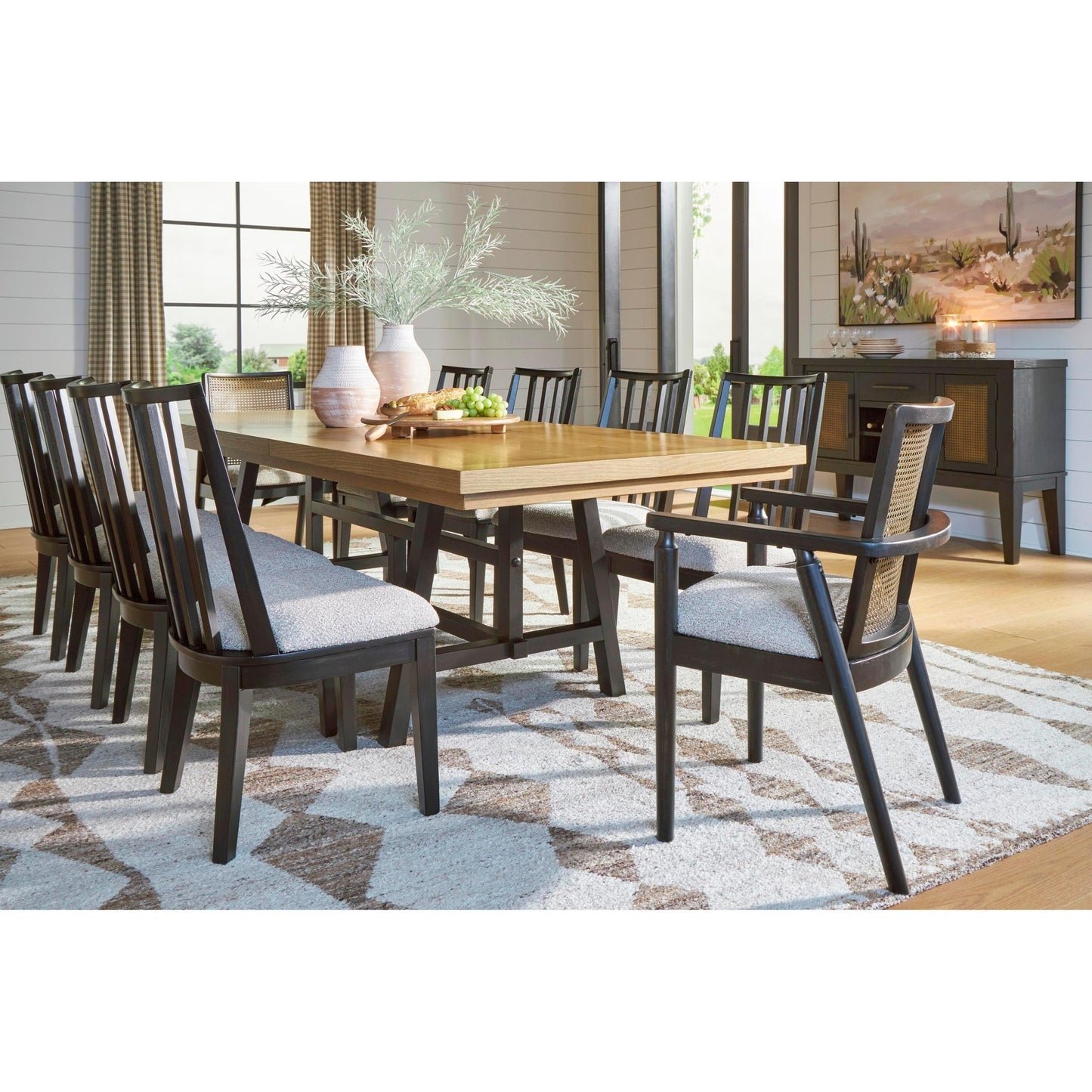 Signature Design by Ashley Galliden D841 - 55 Rectangular Dining Room Extension Table - American Furniture of Slidell