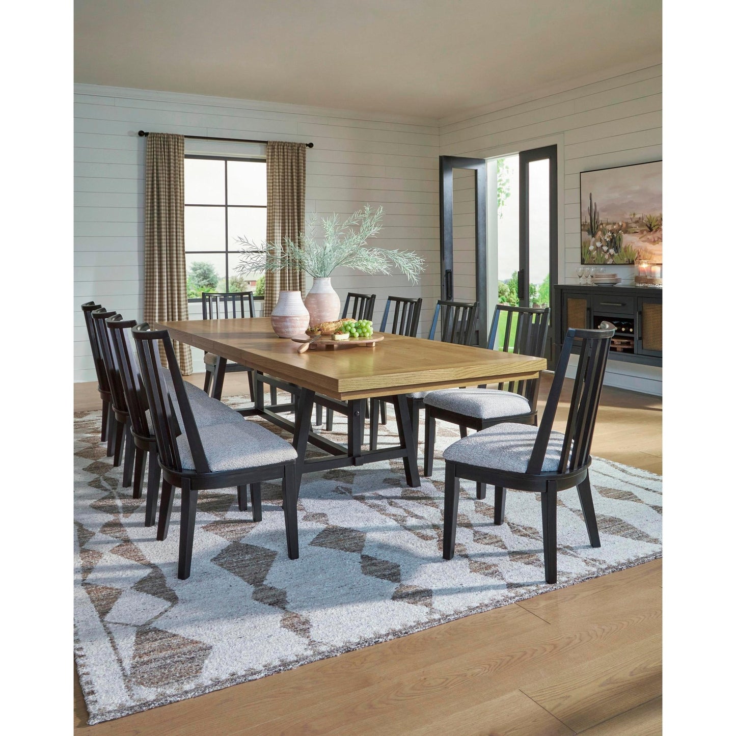 Signature Design by Ashley Galliden D841 - 55 Rectangular Dining Room Extension Table - American Furniture of Slidell