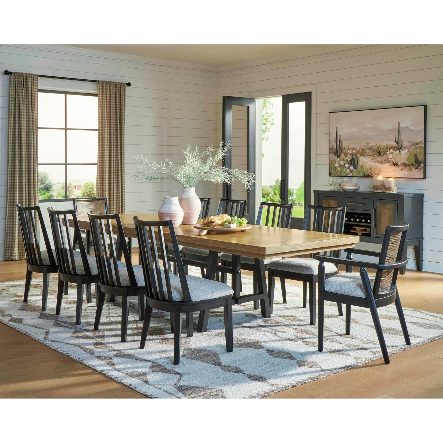 Signature Design by Ashley Galliden D841 - 55 Rectangular Dining Room Extension Table - American Furniture of Slidell